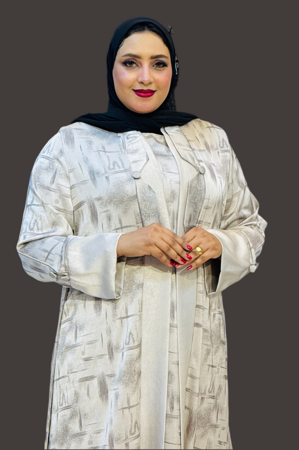 عباية قطعتين وطرحه