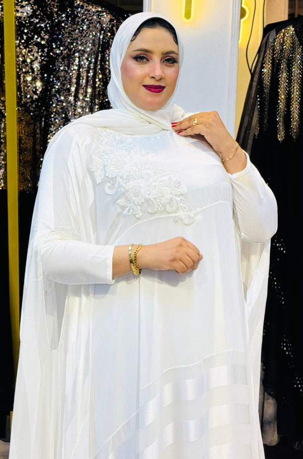 كاب ابيض فري سايز